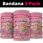 Personalized Pink Galah Aboriginal Dot Art Neck Gaiter Australia’s Breast Cancer Awareness - Aussie Hoodie