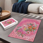 Personalized Pink Galah Aboriginal Dot Art Puzzle Australia’s Breast Cancer Awareness - Aussie Hoodie