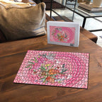 Personalized Pink Galah Aboriginal Dot Art Puzzle Australia’s Breast Cancer Awareness - Aussie Hoodie