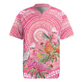 Personalized Pink Galah Aboriginal Dot Art Rugby Jersey Australia’s Breast Cancer Awareness - Aussie Hoodie