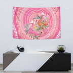Personalized Pink Galah Aboriginal Dot Art Tapestry Australia’s Breast Cancer Awareness - Aussie Hoodie