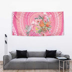 Personalized Pink Galah Aboriginal Dot Art Tapestry Australia’s Breast Cancer Awareness - Aussie Hoodie