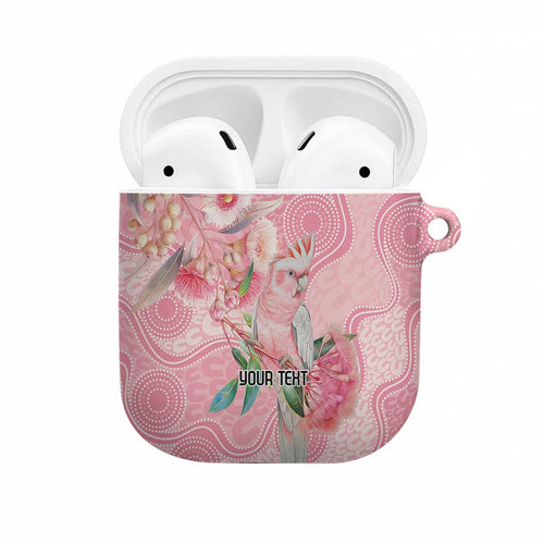 Personalized Pink Galah Fight for Hope and Healing AirPods Case Australia’s Breast Cancer Awareness - Aussie Hoodie