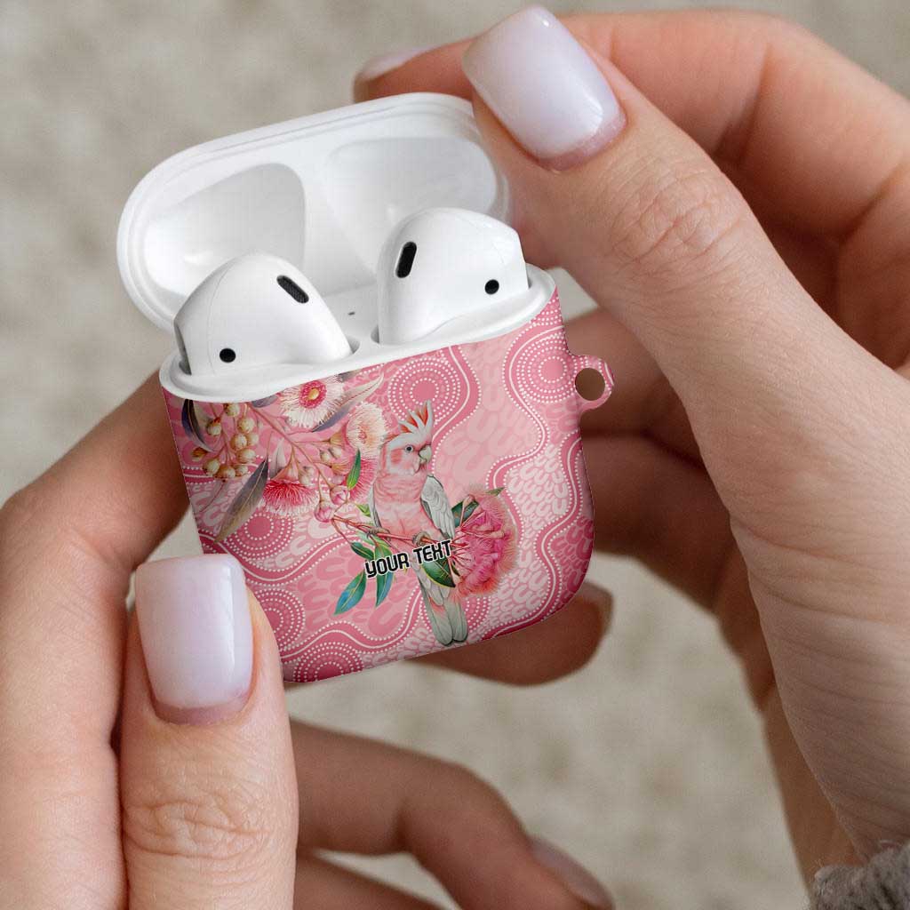 Personalized Pink Galah Fight for Hope and Healing AirPods Case Australia’s Breast Cancer Awareness - Aussie Hoodie