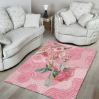 Personalized Pink Galah Fight for Hope and Healing Area Rug Australia’s Breast Cancer Awareness - Aussie Hoodie
