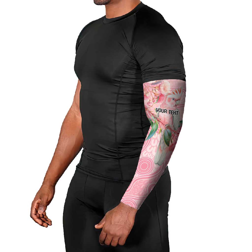 Personalized Pink Galah Fight for Hope and Healing Arm Sleeves Australia’s Breast Cancer Awareness - Aussie Hoodie