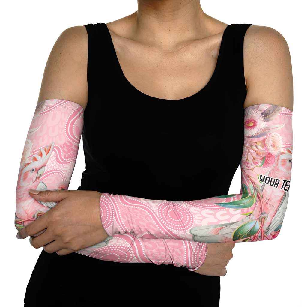 Personalized Pink Galah Fight for Hope and Healing Arm Sleeves Australia’s Breast Cancer Awareness - Aussie Hoodie
