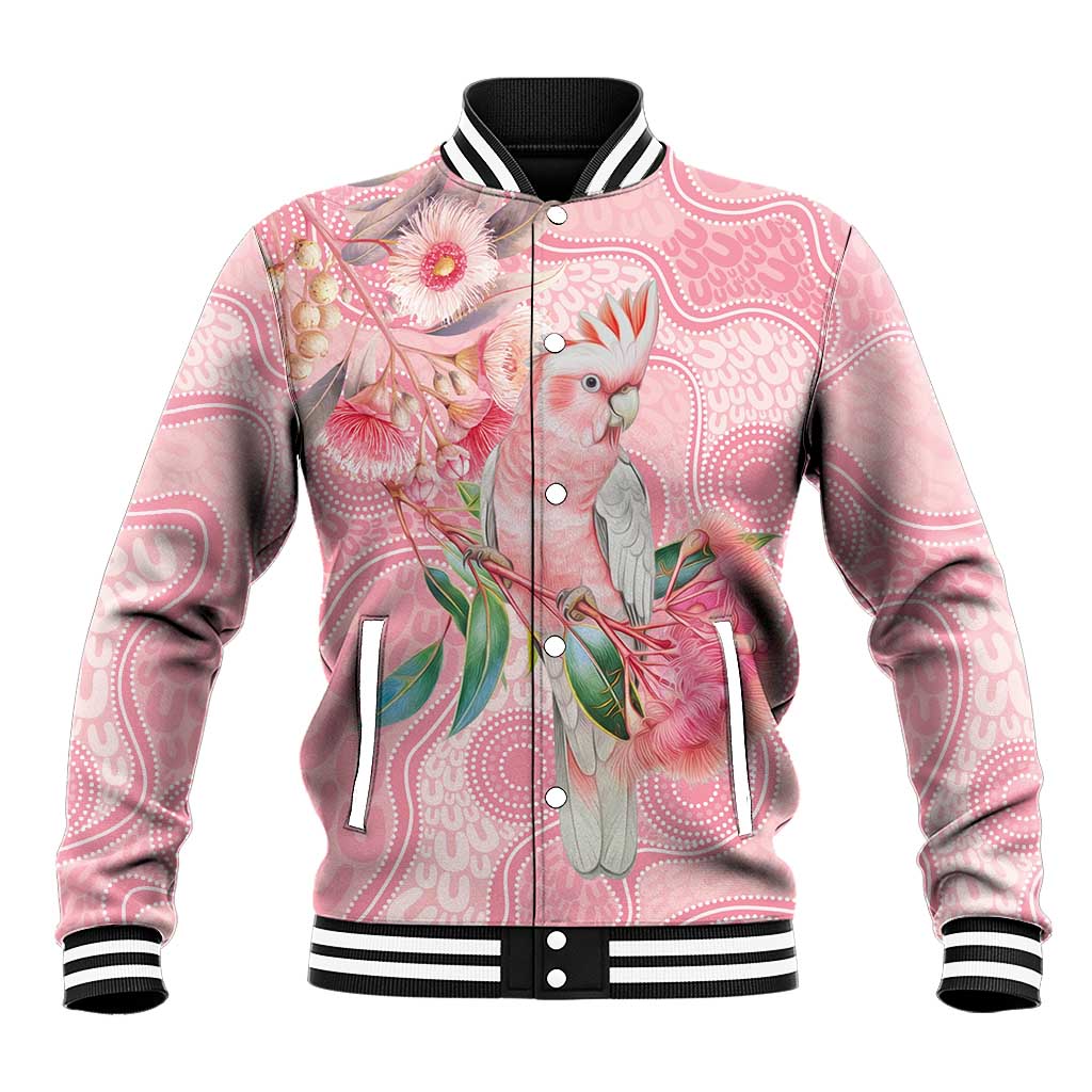 Personalized Pink Galah Fight for Hope and Healing Baseball Jacket Australia’s Breast Cancer Awareness - Aussie Hoodie