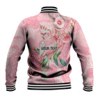 Personalized Pink Galah Fight for Hope and Healing Baseball Jacket Australia’s Breast Cancer Awareness - Aussie Hoodie