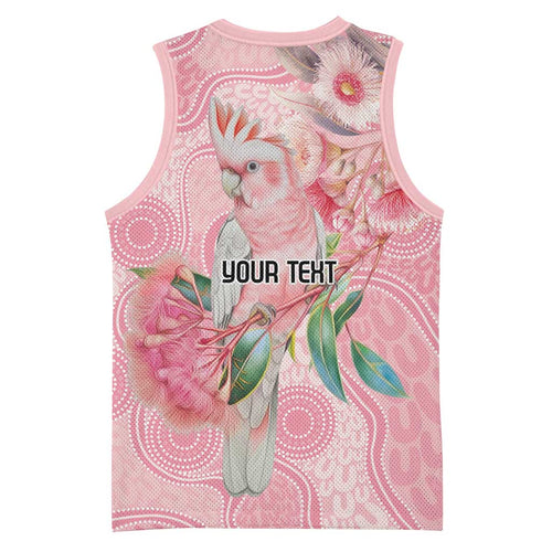 Personalized Pink Galah Fight for Hope and Healing Basketball Jersey Australia’s Breast Cancer Awareness - Aussie Hoodie