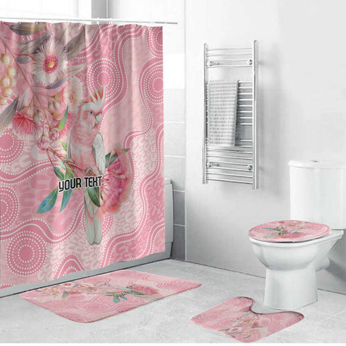 Personalized Pink Galah Fight for Hope and Healing Bathroom Set Australia’s Breast Cancer Awareness - Aussie Hoodie