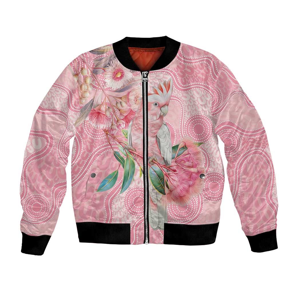 Personalized Pink Galah Fight for Hope and Healing Bomber Jacket Australia’s Breast Cancer Awareness - Aussie Hoodie