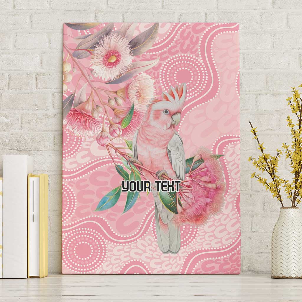 Personalized Pink Galah Fight for Hope and Healing Canvas Wall Art Australia’s Breast Cancer Awareness - Aussie Hoodie