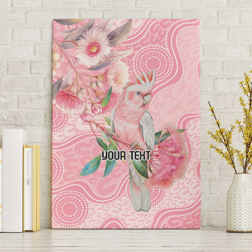 Personalized Pink Galah Fight for Hope and Healing Canvas Wall Art Australia’s Breast Cancer Awareness - Aussie Hoodie