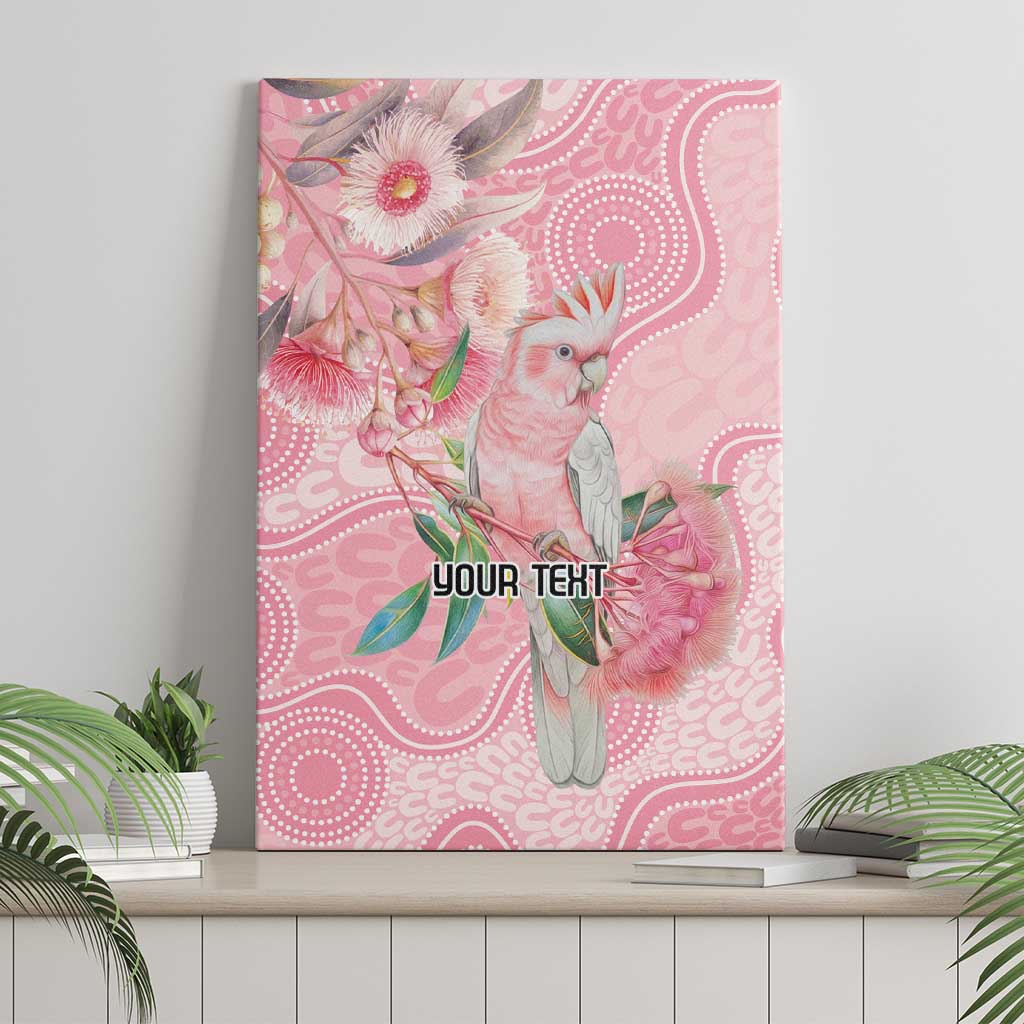 Personalized Pink Galah Fight for Hope and Healing Canvas Wall Art Australia’s Breast Cancer Awareness - Aussie Hoodie