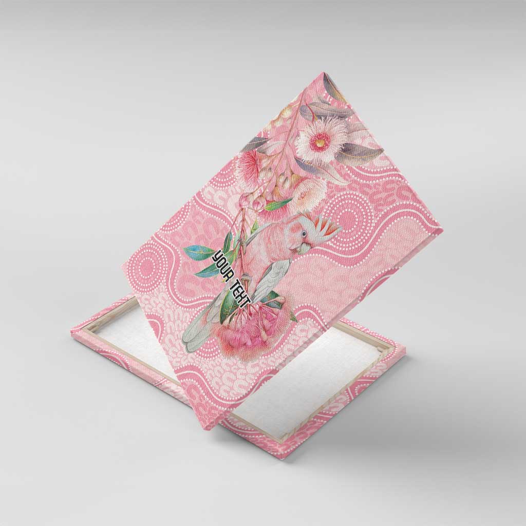 Personalized Pink Galah Fight for Hope and Healing Canvas Wall Art Australia’s Breast Cancer Awareness - Aussie Hoodie