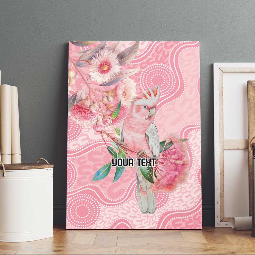 Personalized Pink Galah Fight for Hope and Healing Canvas Wall Art Australia’s Breast Cancer Awareness - Aussie Hoodie