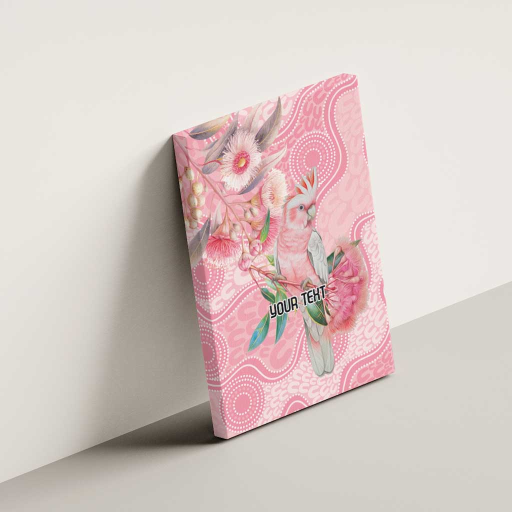 Personalized Pink Galah Fight for Hope and Healing Canvas Wall Art Australia’s Breast Cancer Awareness - Aussie Hoodie