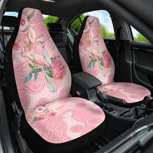 Personalized Pink Galah Fight for Hope and Healing Car Seat Cover Australia’s Breast Cancer Awareness - Aussie Hoodie