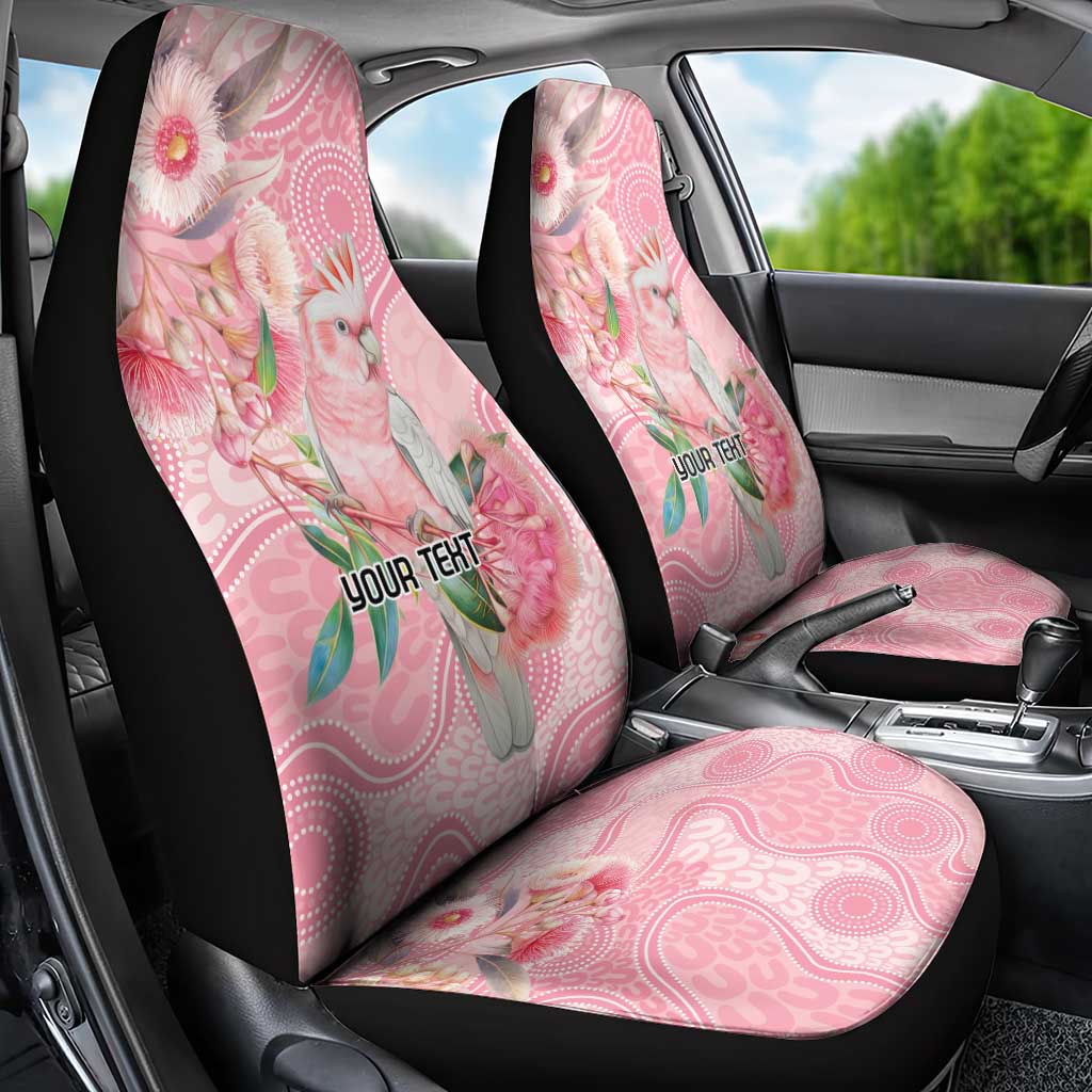 Personalized Pink Galah Fight for Hope and Healing Car Seat Cover Australia’s Breast Cancer Awareness - Aussie Hoodie