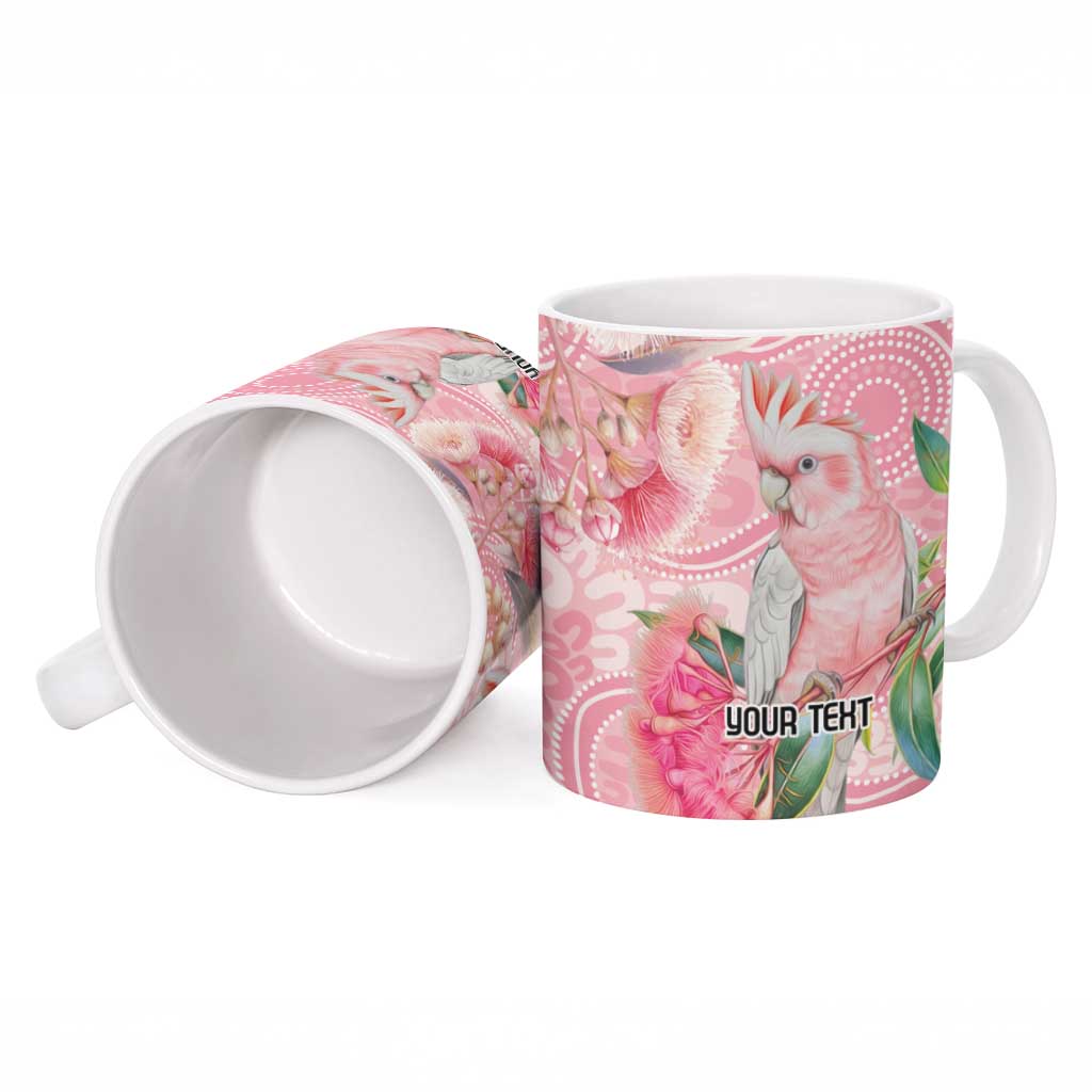Personalized Pink Galah Fight for Hope and Healing Ceramic Mug Australia’s Breast Cancer Awareness - Aussie Hoodie