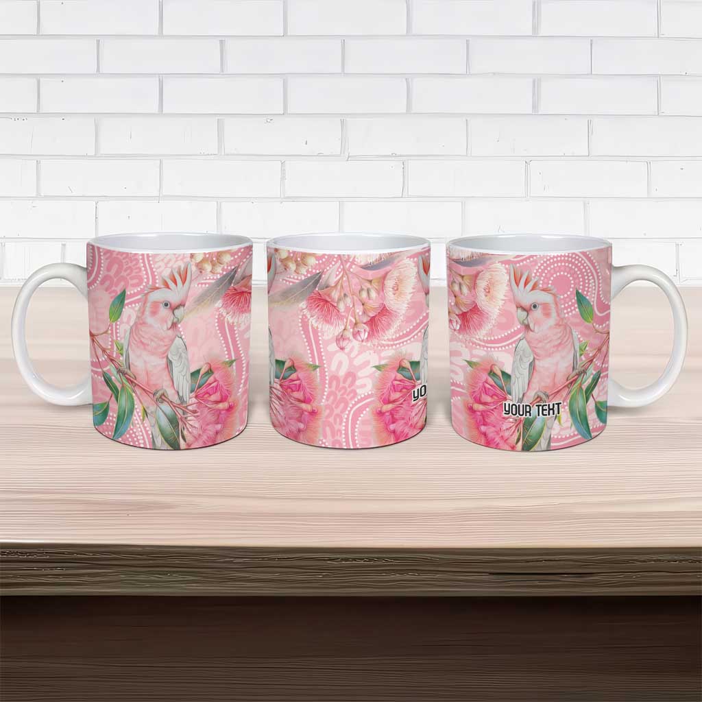 Personalized Pink Galah Fight for Hope and Healing Ceramic Mug Australia’s Breast Cancer Awareness - Aussie Hoodie