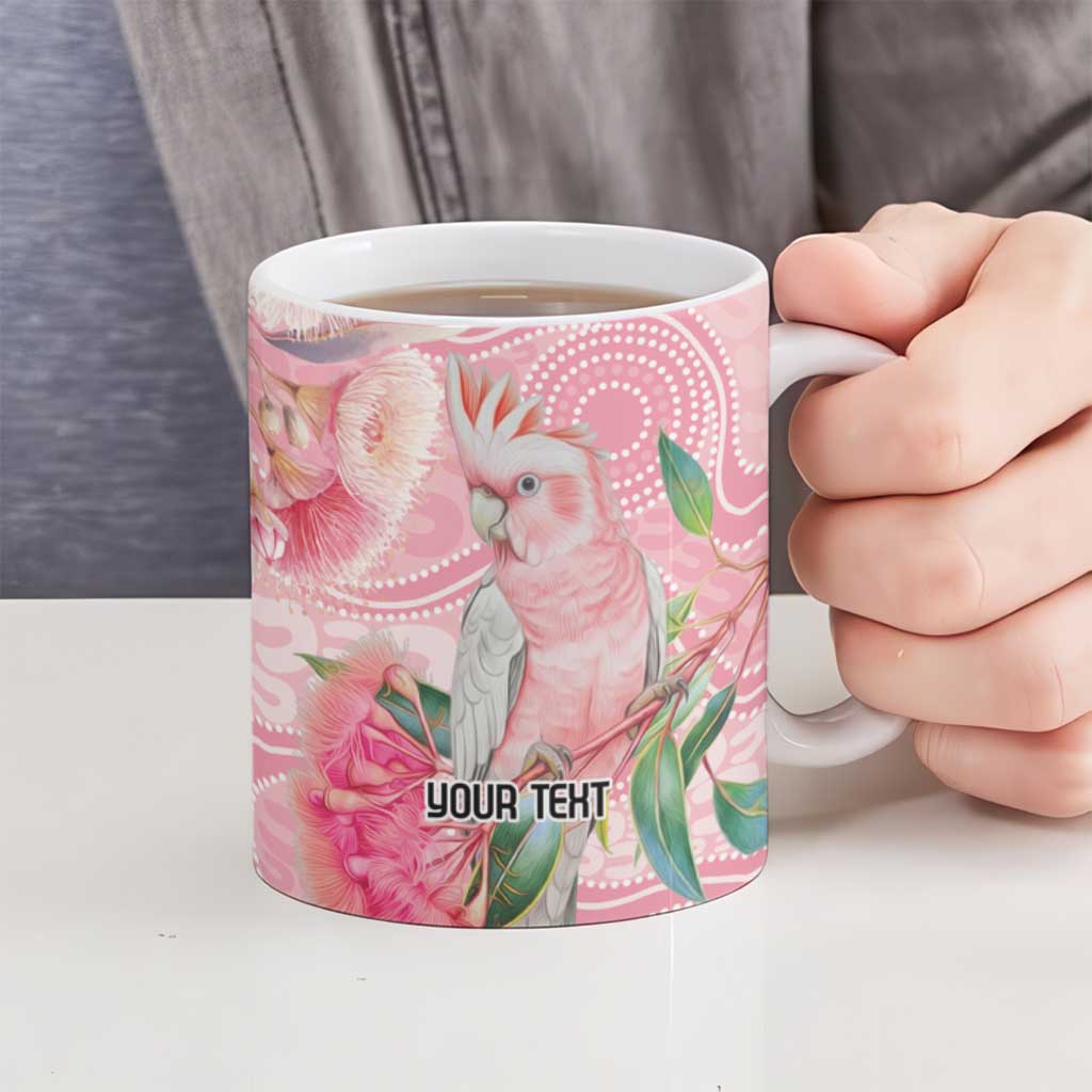 Personalized Pink Galah Fight for Hope and Healing Ceramic Mug Australia’s Breast Cancer Awareness - Aussie Hoodie