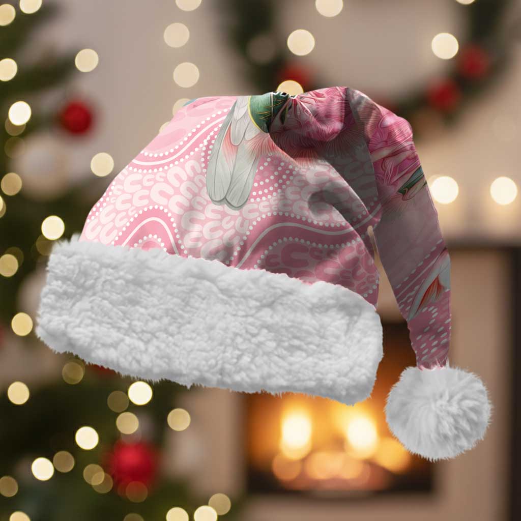 Personalized Pink Galah Fight for Hope and Healing Christmas Santa Hat Australia’s Breast Cancer Awareness - Aussie Hoodie