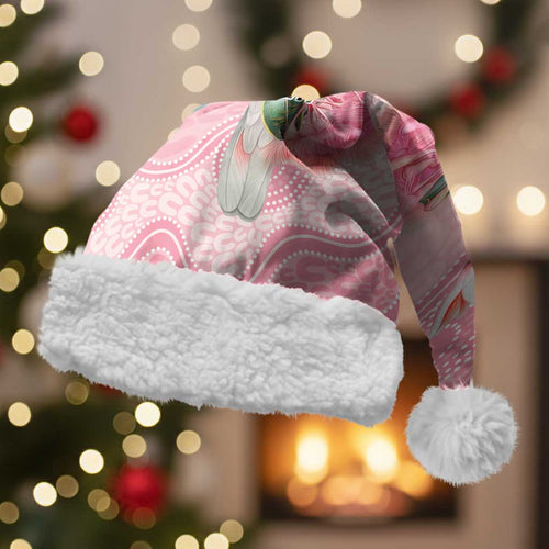 Personalized Pink Galah Fight for Hope and Healing Christmas Santa Hat Australia’s Breast Cancer Awareness - Aussie Hoodie