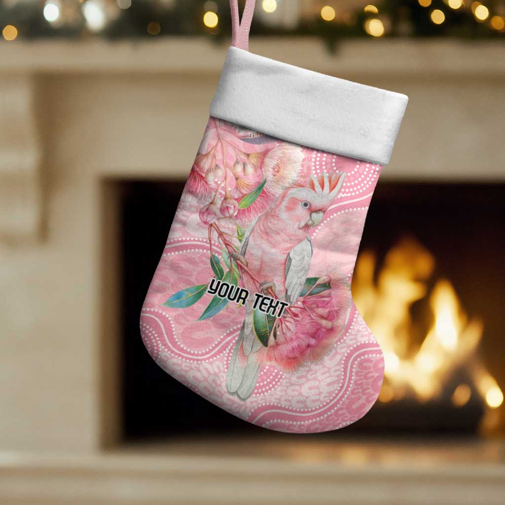 Personalized Pink Galah Fight for Hope and Healing Christmas Stocking Australia’s Breast Cancer Awareness - Aussie Hoodie