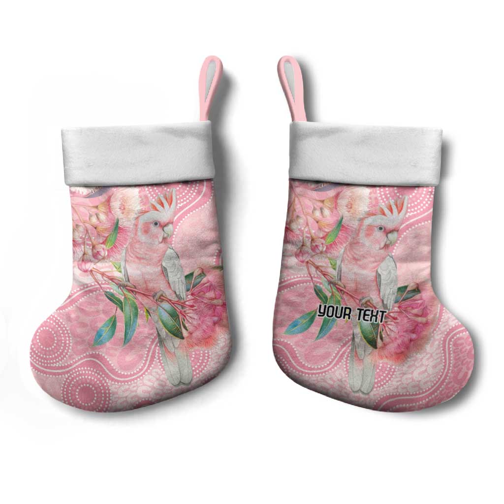 Personalized Pink Galah Fight for Hope and Healing Christmas Stocking Australia’s Breast Cancer Awareness - Aussie Hoodie