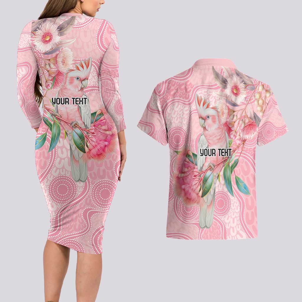 Personalized Pink Galah Fight for Hope and Healing Couples Matching Long Sleeve Bodycon Dress and Hawaiian Shirt Australia’s Breast Cancer Awareness - Aussie Hoodie