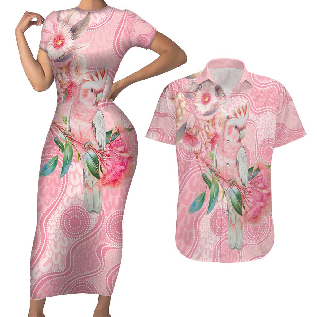 Personalized Pink Galah Fight for Hope and Healing Couples Matching Short Sleeve Bodycon Dress and Hawaiian Shirt Australia’s Breast Cancer Awareness - Aussie Hoodie