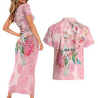 Personalized Pink Galah Fight for Hope and Healing Couples Matching Short Sleeve Bodycon Dress and Hawaiian Shirt Australia’s Breast Cancer Awareness - Aussie Hoodie