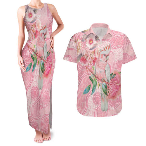 Personalized Pink Galah Fight for Hope and Healing Couples Matching Tank Maxi Dress and Hawaiian Shirt Australia’s Breast Cancer Awareness - Aussie Hoodie