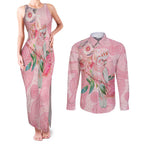 Personalized Pink Galah Fight for Hope and Healing Couples Matching Tank Maxi Dress and Long Sleeve Button Shirt Australia’s Breast Cancer Awareness - Aussie Hoodie