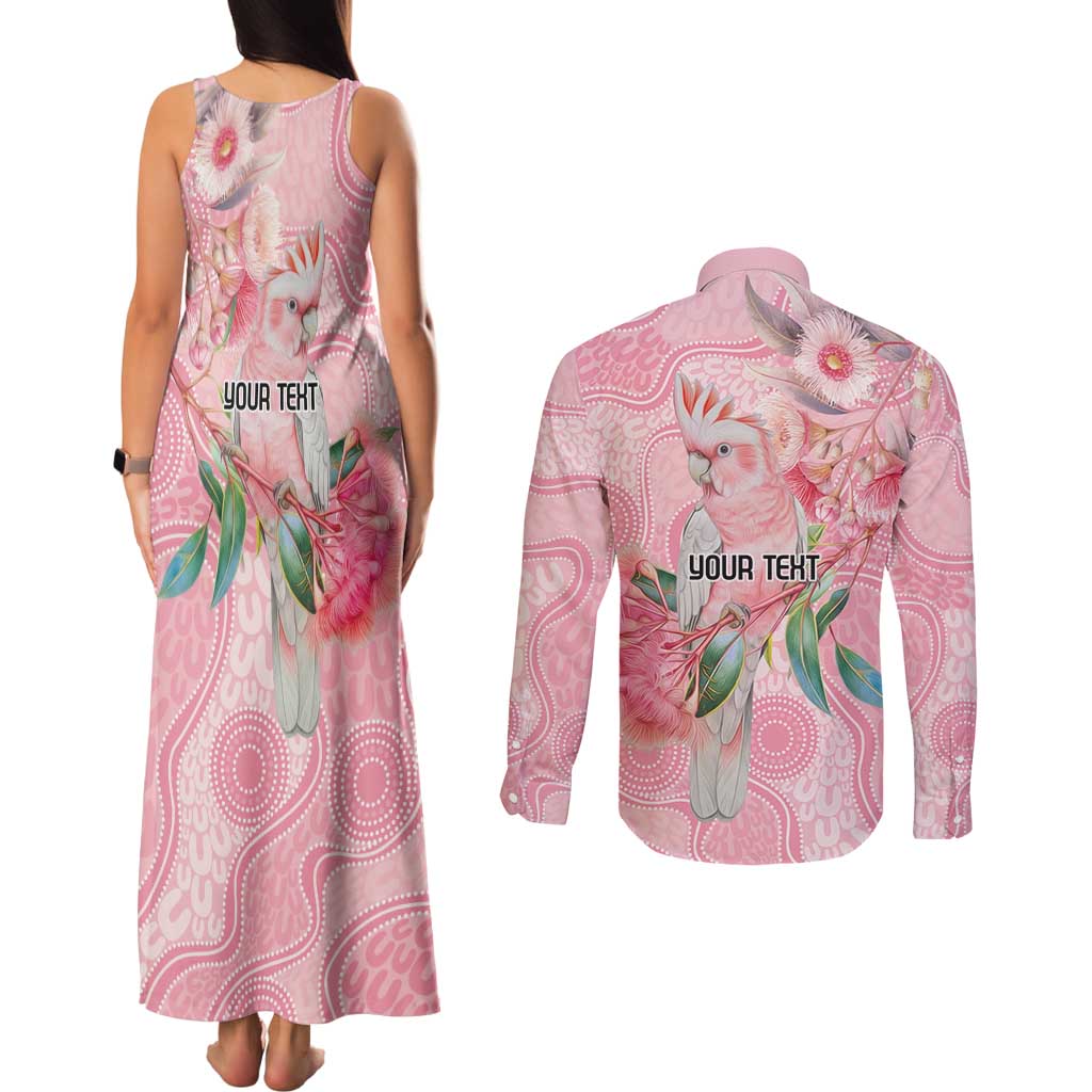 Personalized Pink Galah Fight for Hope and Healing Couples Matching Tank Maxi Dress and Long Sleeve Button Shirt Australia’s Breast Cancer Awareness - Aussie Hoodie