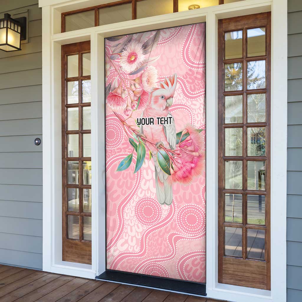 Personalized Pink Galah Fight for Hope and Healing Door Cover Australia’s Breast Cancer Awareness - Aussie Hoodie