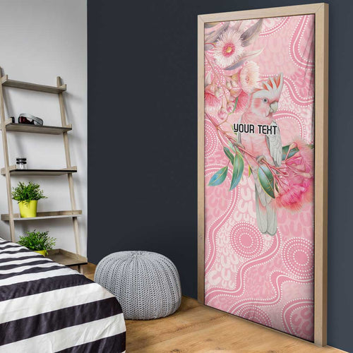 Personalized Pink Galah Fight for Hope and Healing Door Cover Australia’s Breast Cancer Awareness - Aussie Hoodie