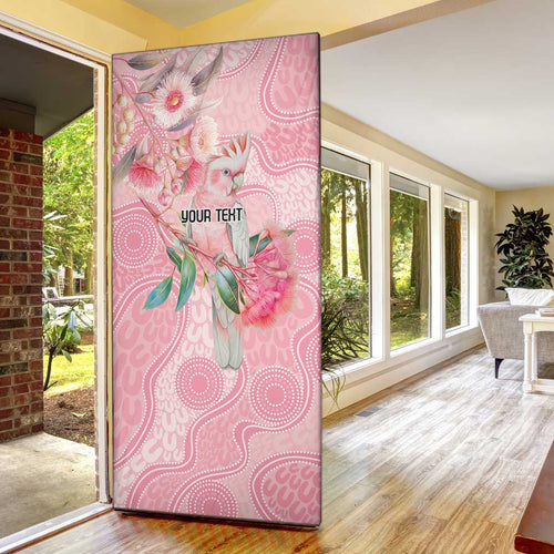 Personalized Pink Galah Fight for Hope and Healing Door Cover Australia’s Breast Cancer Awareness - Aussie Hoodie