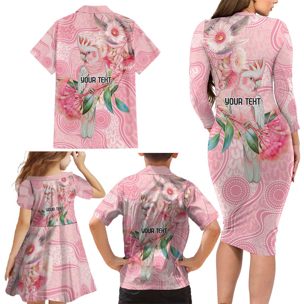 Personalized Pink Galah Fight for Hope and Healing Family Matching Long Sleeve Bodycon Dress and Hawaiian Shirt Australia’s Breast Cancer Awareness - Aussie Hoodie