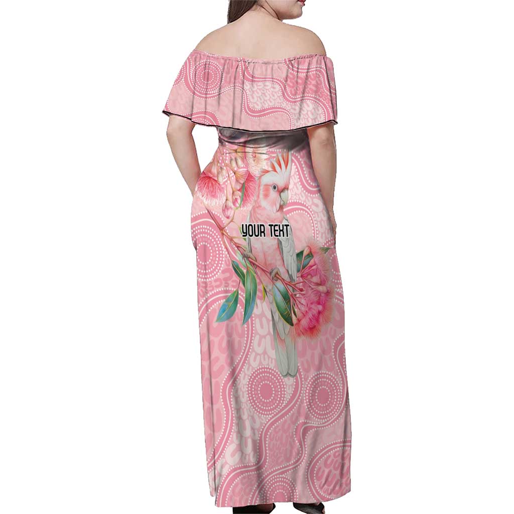 Personalized Pink Galah Fight for Hope and Healing Family Matching Off Shoulder Maxi Dress and Hawaiian Shirt Australia’s Breast Cancer Awareness - Aussie Hoodie