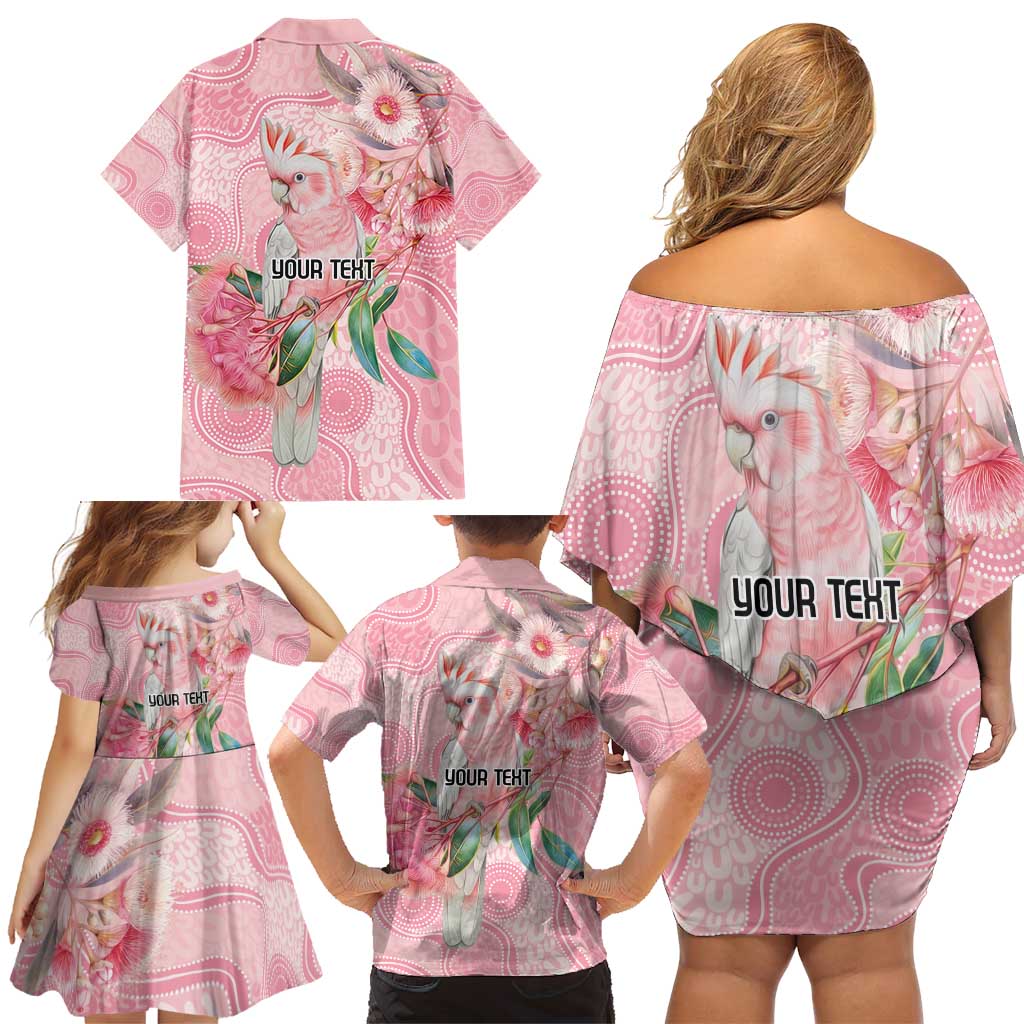 Personalized Pink Galah Fight for Hope and Healing Family Matching Off Shoulder Short Dress and Hawaiian Shirt Australia’s Breast Cancer Awareness - Aussie Hoodie