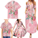 Personalized Pink Galah Fight for Hope and Healing Family Matching Summer Maxi Dress and Hawaiian Shirt Australia’s Breast Cancer Awareness - Aussie Hoodie