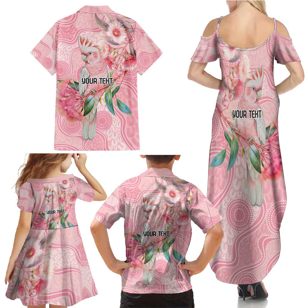Personalized Pink Galah Fight for Hope and Healing Family Matching Summer Maxi Dress and Hawaiian Shirt Australia’s Breast Cancer Awareness - Aussie Hoodie