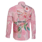 Personalized Pink Galah Fight for Hope and Healing Family Matching Summer Maxi Dress and Hawaiian Shirt Australia’s Breast Cancer Awareness - Aussie Hoodie