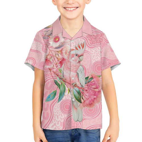 Personalized Pink Galah Fight for Hope and Healing Family Matching Summer Maxi Dress and Hawaiian Shirt Australia’s Breast Cancer Awareness - Aussie Hoodie