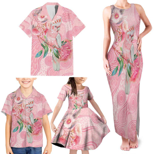 Personalized Pink Galah Fight for Hope and Healing Family Matching Tank Maxi Dress and Hawaiian Shirt Australia’s Breast Cancer Awareness - Aussie Hoodie