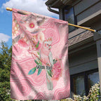 Personalized Pink Galah Fight for Hope and Healing Garden Flag Australia’s Breast Cancer Awareness - Aussie Hoodie