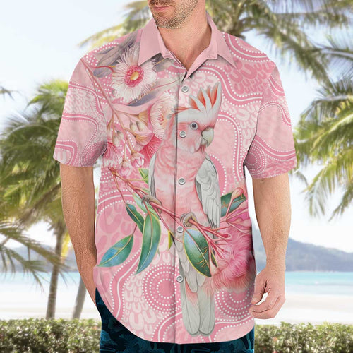 Personalized Pink Galah Fight for Hope and Healing Hawaiian Shirt Australia’s Breast Cancer Awareness - Aussie Hoodie